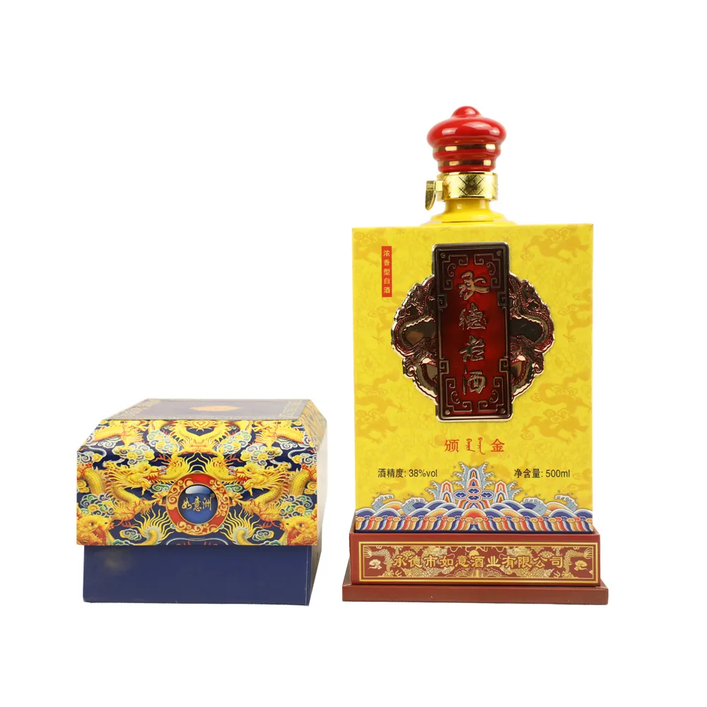 颁金高端商务白酒 38%vol 1 × 4 × 500ml 图片 4