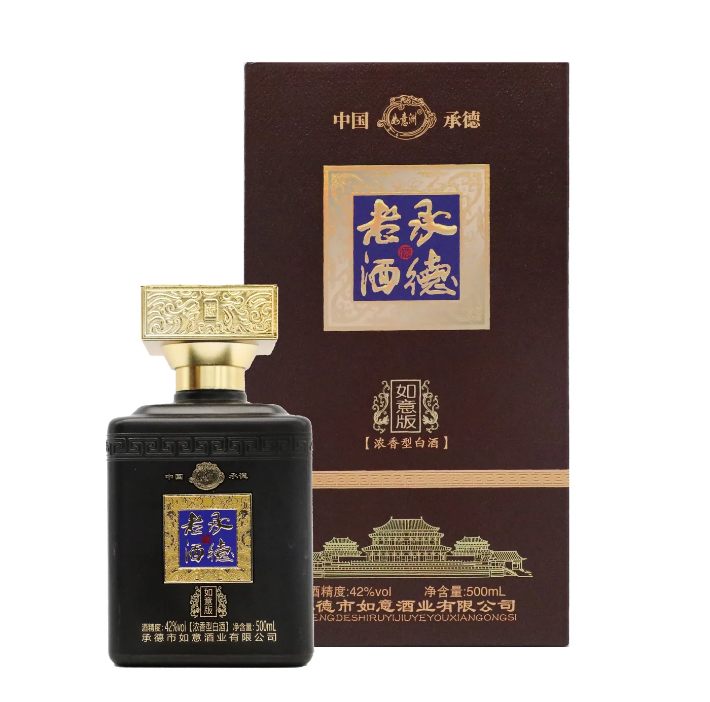 如意版（咖色） 42%vol 1 × 4 × 500ml